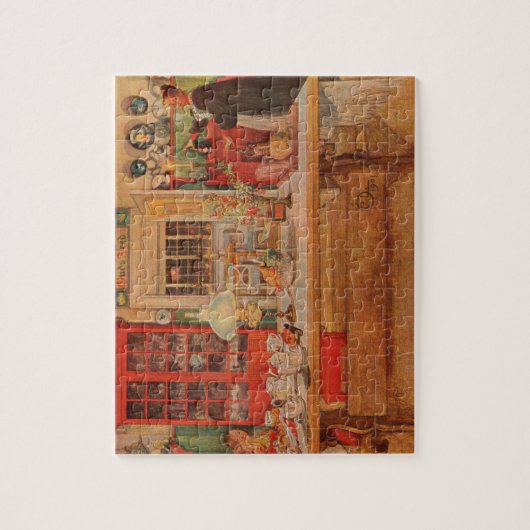 Carl Larssonによるカードゲームの準備 ジグソーパズル (縦)