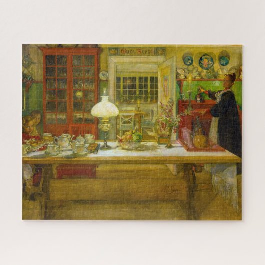 Carl Larssonによるゲームの準備 ジグソーパズル (横)