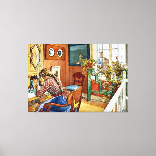 Carl Larssonのアートワーク、 キャンバスプリント (正面)