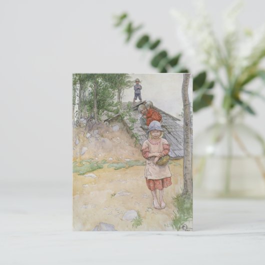 Carl LarssonのCellarによって ポストカード (スタンド正面)