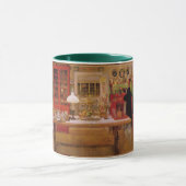 Carl Larssonヴィンテージがゲームの準備をする マグカップ (中央)