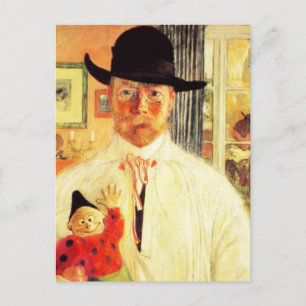 Carl Larsson自己認識 ポストカード