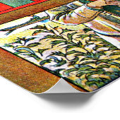 Carl Larsson -お祝いの日 ポスター (角)