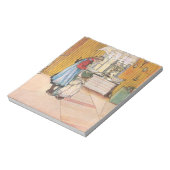 Carl Larsson – キッチン1898 ノートパッド (回転)