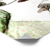 Carl Larsson – ラのまわりにンプ ポスター (角)