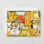 Carl Larsson – ワークショップ カード (正面)