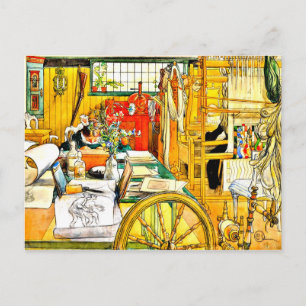Carl Larsson – ワークショップ ポストカード