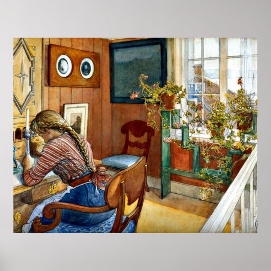 Carl Larsson – 対応 ポスター (正面)