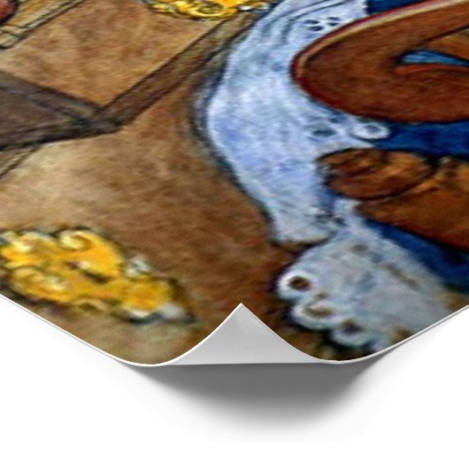 Carl Larsson – 対応 ポスター (角)