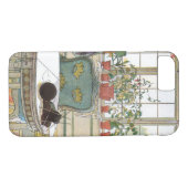Carl Larsson – 窓枠の花 Case-Mate iPhoneケース (裏面(横))