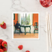 Carl Larsson – 要読件 スタンダードカクテルナプキン (インサイチュ)