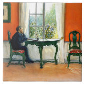 Carl Larsson – 要読件 タイル (正面)