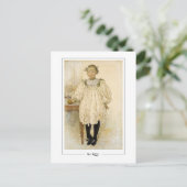 Carl Larsson #107 -ファインアートポストカード ポストカード (スタンド正面)