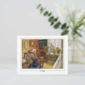 Carl Larsson #10 -ファインアートポストカード ポストカード (スタンド正面)