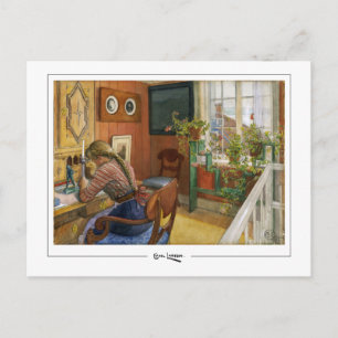 Carl Larsson #10 -ファインアートポストカード ポストカード