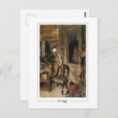 Carl Larsson #116 -ファインアートポストカード ポストカード (正面/裏面)