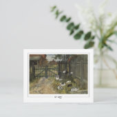 Carl Larsson #261 -ファインアートポストカード ポストカード (スタンド正面)