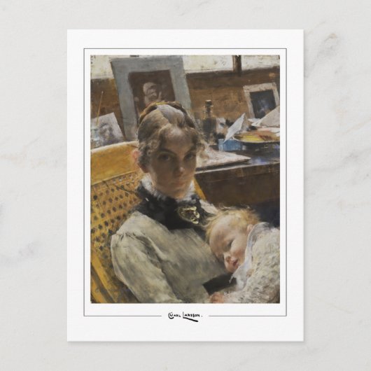 Carl Larsson #265 -ファインアートポストカード ポストカード (正面)