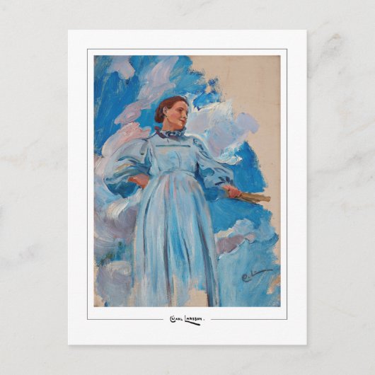 Carl Larsson #2 -ファインアートポストカード ポストカード (正面)