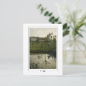 Carl Larsson #350 -ファインアートポストカード ポストカード (スタンド正面)