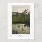 Carl Larsson #350 -ファインアートポストカード ポストカード (正面)