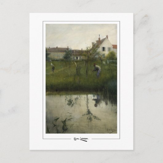 Carl Larsson #350 -ファインアートポストカード ポストカード (正面)