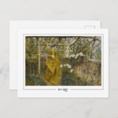 Carl Larsson #409 -ファインアートポストカード ポストカード (正面/裏面)