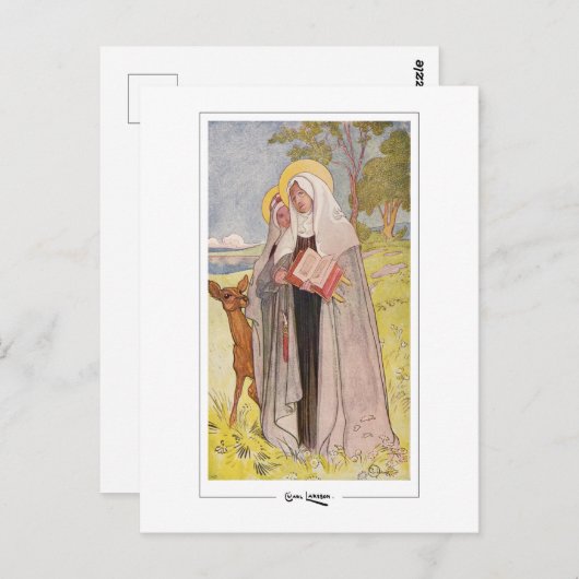 Carl Larsson #423 -ファインアートポストカード ポストカード (正面/裏面)