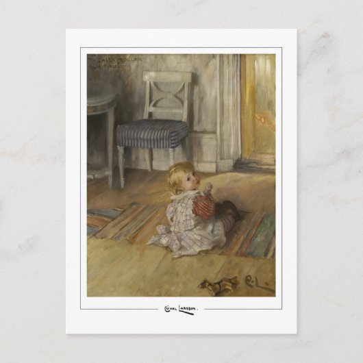 Carl Larsson #59 -ファインアートポストカード ポストカード (正面)