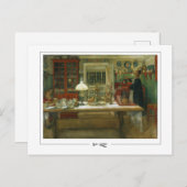 Carl Larsson #78 -ファインアートポストカード ポストカード (正面/裏面)