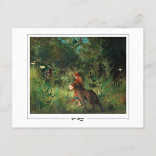 Carl Larsson #9 -ファインアートポストカード ポストカード