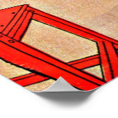 Carl Larsson art：キッチン ポスター (角)