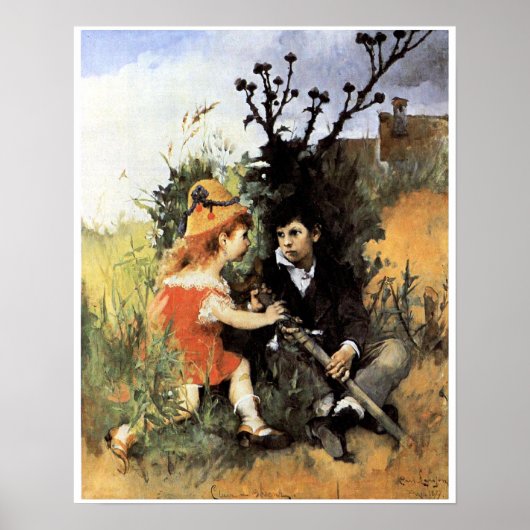 Carl Larsson artwork, Clair Obscur,  ポスター (正面)