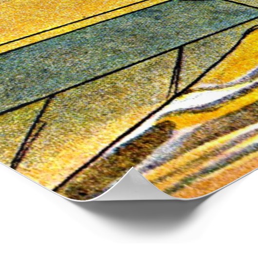 Carl Larsson - Flowers on a Windowsill ポスター (角)