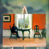 Carl Larsson - Required Reading アクリルサイン (ニュートラル)