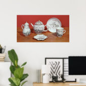 Carl Linnaeusに提供された紅茶サービス ポスター (ホームオフィス)