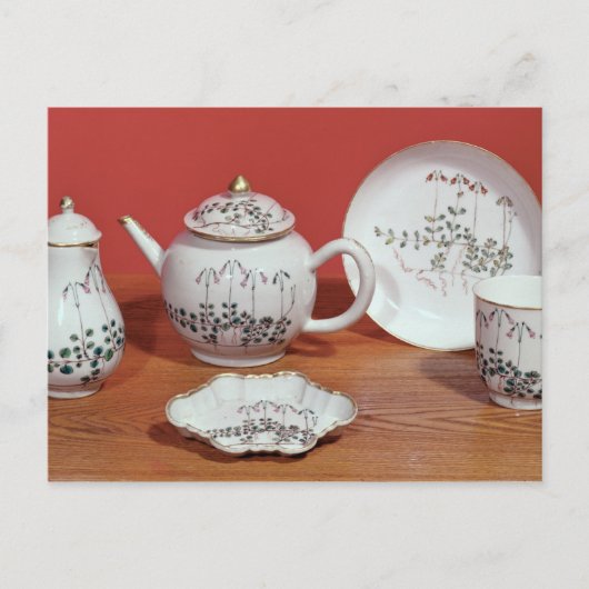 Carl Linnaeusに提供された紅茶サービス ポストカード (正面)