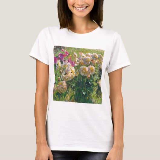 Carl Moll Dahlias Tシャツ (正面)
