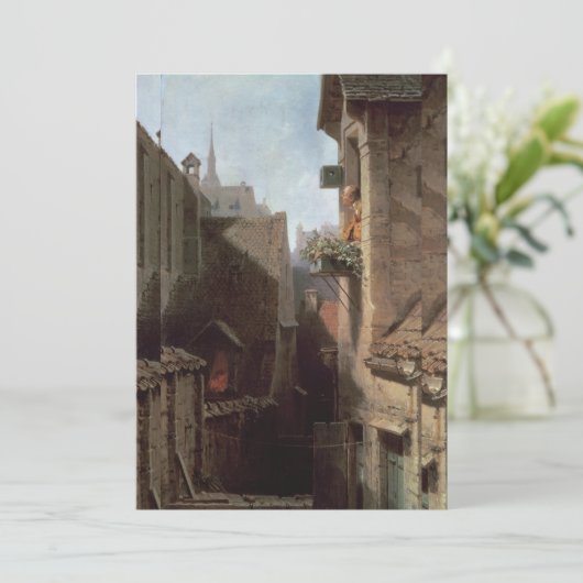 Carl Spitzweg – 無題 招待状 (スタンド正面)