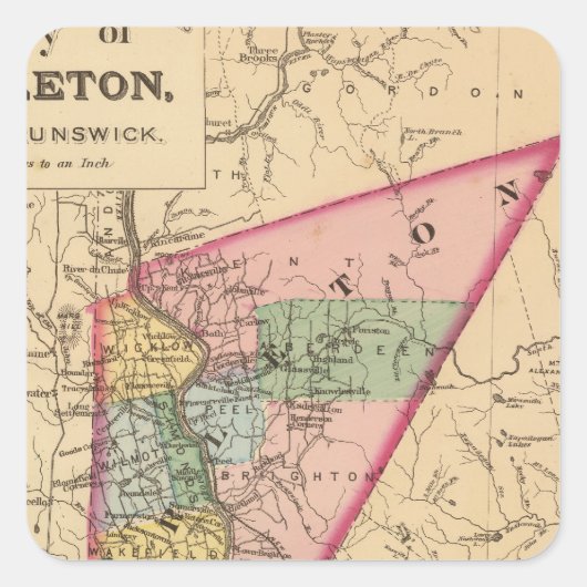 Carleton Co、NB スクエアシール (正面)