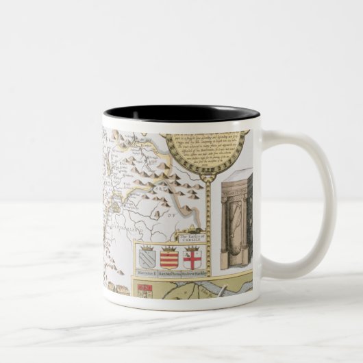 Carlileカンバーランドそして古代市 ツートーンマグカップ (右)
