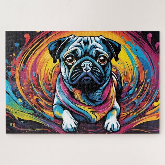 Carlin coloré ジグソーパズル (横)