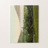 Carlingford Lough, Co. Down，北アイルランドの風景 ジグソーパズル (縦)