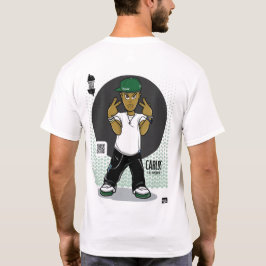 Carlos、都会の高校グラフィックTシャツ Tシャツ