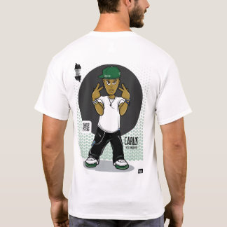 Carlos、都会の高校グラフィックTシャツ Tシャツ