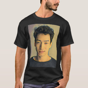 Carlos Guの肖像 Tシャツ