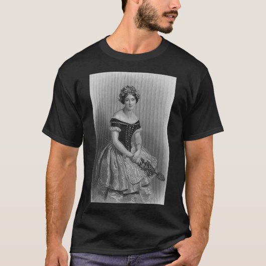 Carlotta Grisi as Giselle T Shirt Tシャツ (正面)