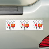 Carlow郡頂上、アイルランド バンパーステッカー (車上)