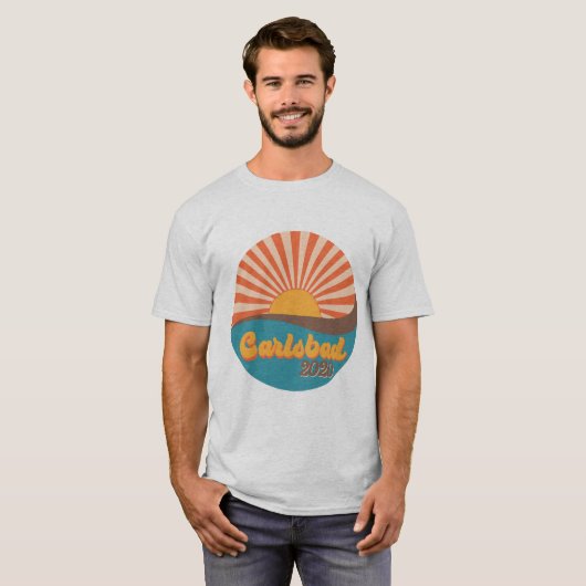 Carlsbad 2020 tシャツ (正面フル)