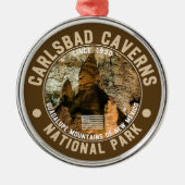 Carlsbad Caverns in New Mexico メタルオーナメント (正面)